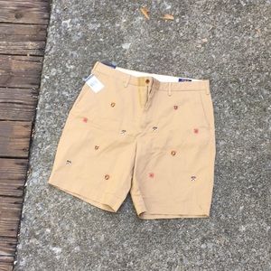 Polo Ralph Lauren Luxury Tan Stretch Fit Shorts